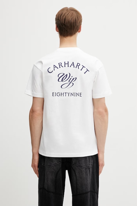 Carhartt WIP S/S Eightynine T-Shirt cotton Men's white I036205.02XX