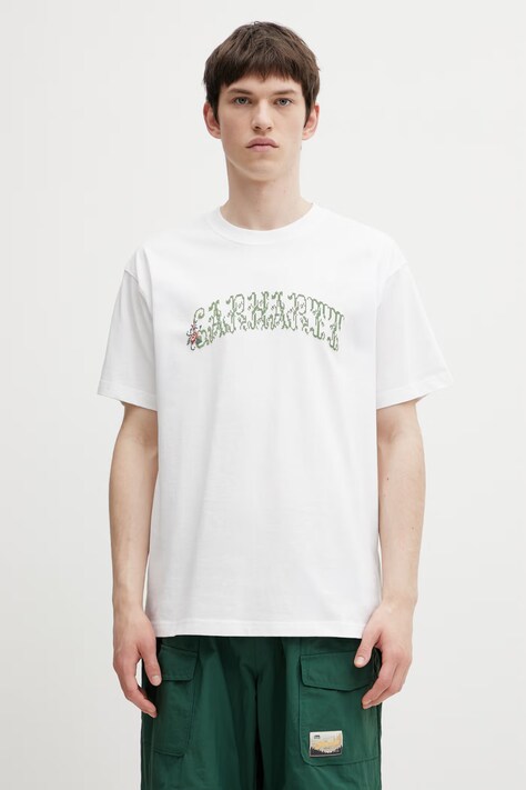 Carhartt WIP S/S Monogram T-Shirt футболка бавовняна чоловіча біла I036212.02XX