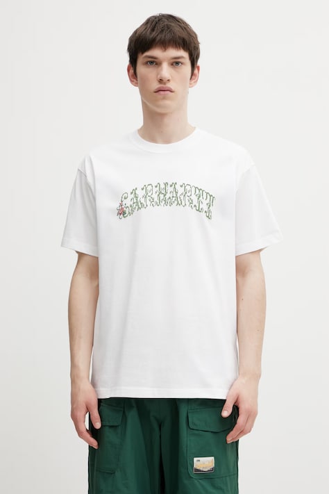 Carhartt WIP S/S Monogram T-Shirt футболка бавовняна чоловіча біла I036212.02XX