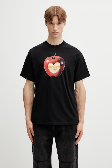 Carhartt WIP S/S Spoiled T-Shirt футболка бавовняна чоловіча чорна I036260.89XX