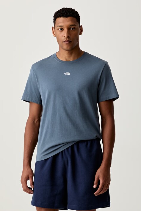 The North Face T-shirt męski bawełniany Essential Center Logo niebieski NF0A8GQE0U31