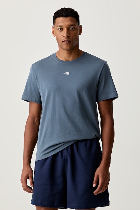 The North Face T-shirt męski bawełniany Essential Center Logo niebieski NF0A8GQE0U31