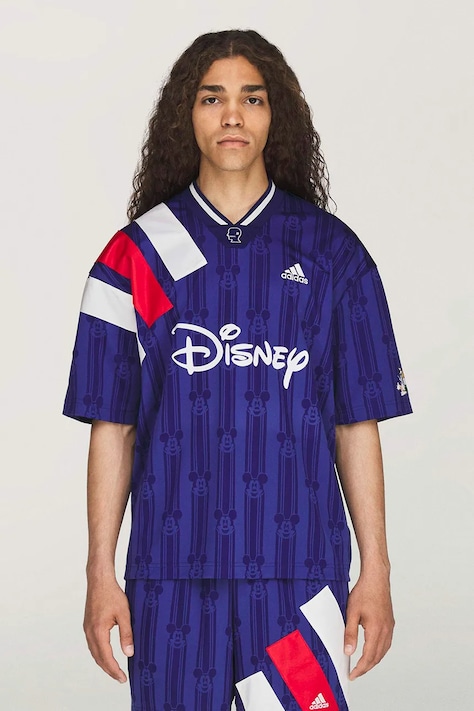 adidas Originals Braindead x Disney t-shirt ανδρικό μπλε KR5194