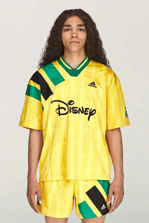 adidas Originals Braindead x Disney t-shirt ανδρικό κίτρινο KR5195