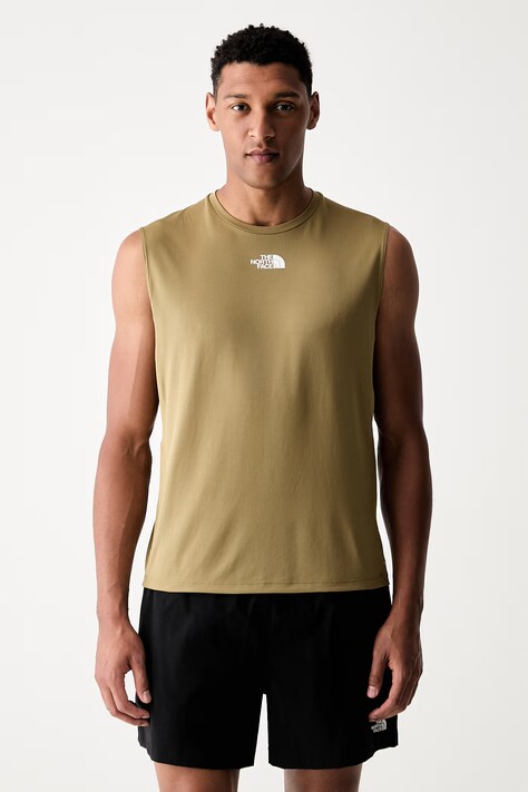 The North Face top treningowy męski LIGHTBRIGHT TANK zielony NF0A8G2D2EL1