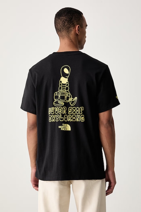 The North Face T-shirt męski bawełniany ALIEN czarny NF0A8G9GJK31