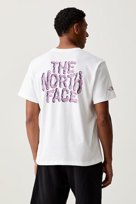 The North Face T-shirt męski bawełniany DRIP LOGO biały NF0A8GABFN41