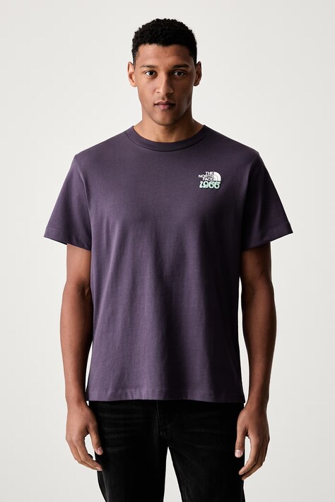 The North Face T-shirt męski bawełniany 1966 TNF RELAXED fioletowy NF0A8GQUG5O1