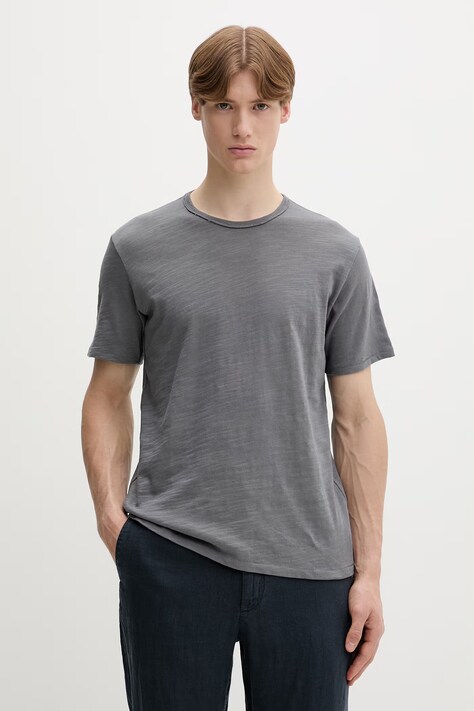Rag & Bone T-shirt męski bawełniany szary RF3125FT2FM