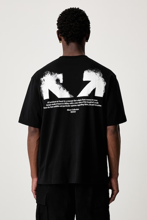 Off-White Half Arrows футболка бавовняна чоловіча чорна 44MAA120S26J008001
