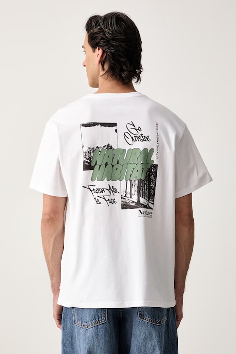 Levi's majica za muškarce od pamuka RELAXED FIT TEE bijela 16143-2627
