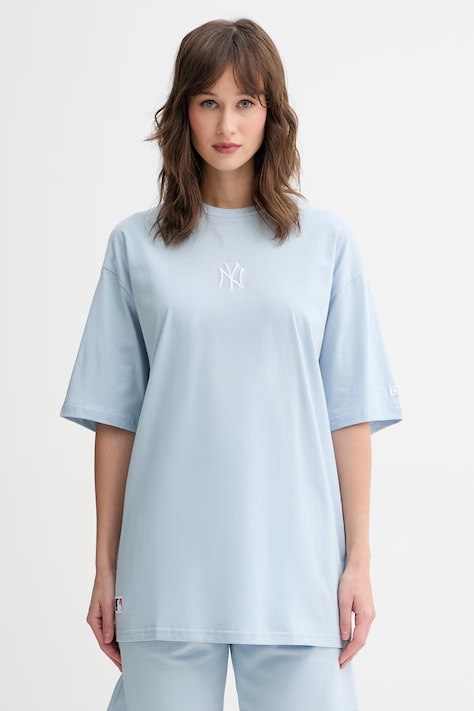 New Era t-shirt bawełniany NEW YORK YANKEES niebieski 60771500