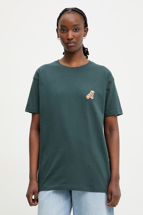 Kaotiko T-shirt bawełniany zielony AS023-01-G002