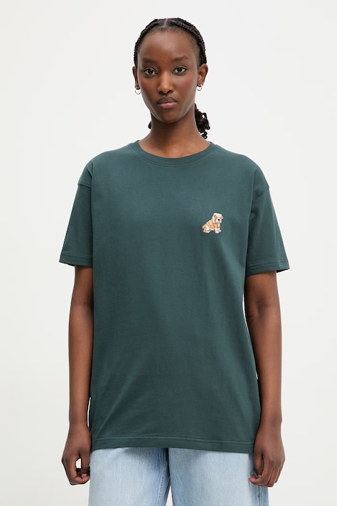 Kaotiko T-shirt bawełniany zielony AS023-01-G002