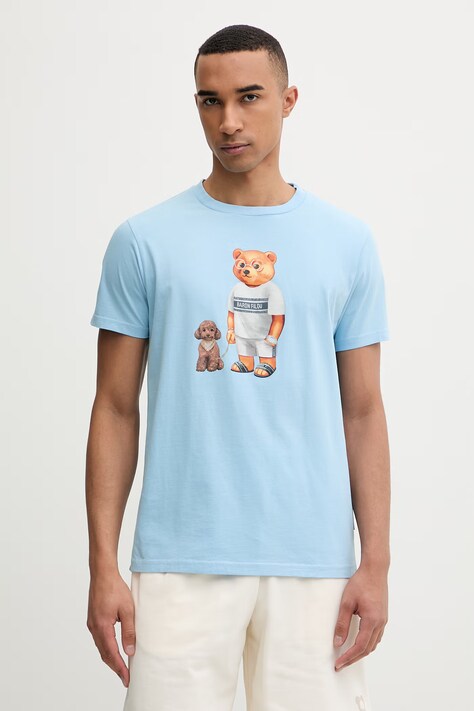 Baron Filou T-shirt bawełniany Filou CLXV. niebieski 000014898