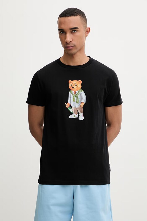 Baron Filou T-shirt bawełniany Filou CLXVIII. czarny 000015531