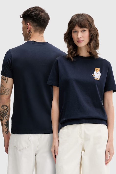 Baron Filou T-shirt bawełniany Filou CLXVIII. granatowy 000015615