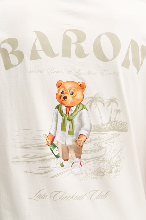 Baron Filou футболка бавовняна Filou CXL. BARON — SS26-TSU042, бежевий — фото 10