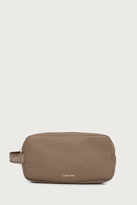 Calvin Klein Kosmetyczka damska beżowa LV04F1289G