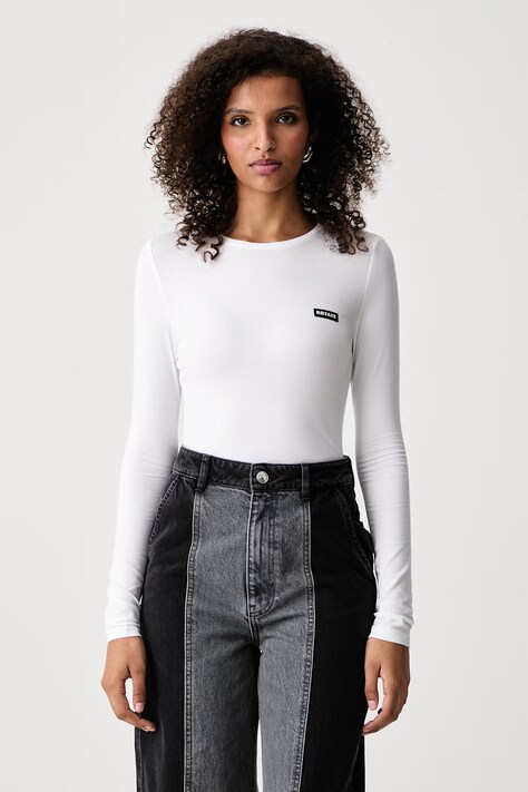 Rotate Longsleeve damski biały 117446400