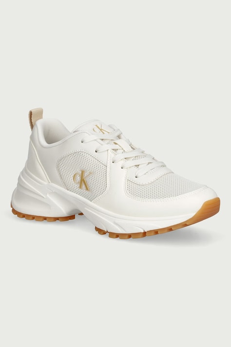 Calvin Klein HIKE RUNNER LACE UP SU MESH WMN sneakers dámske biele HW0HW03440