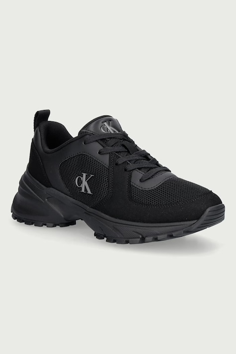 Calvin Klein HIKE RUNNER LACE UP SU MESH WMN sneakersy damskie czarne HW0HW03440