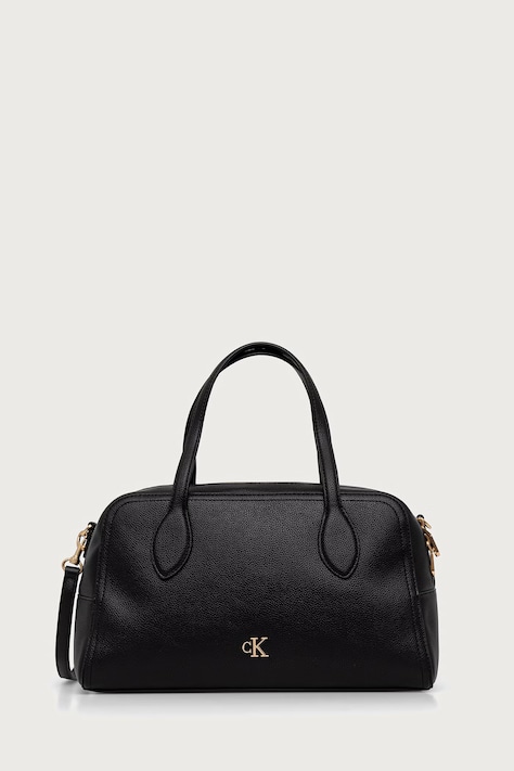 Calvin Klein Torebka crossbody damska z imitacji skóry czarna LV04F3855G