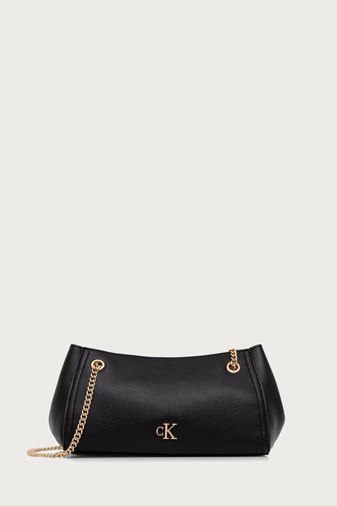 Calvin Klein Torebka crossbody damska z imitacji skóry czarna LV04F3857G