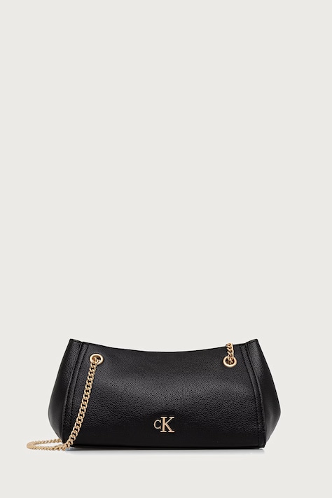 Calvin Klein Torebka crossbody damska z imitacji skóry czarna LV04F3857G