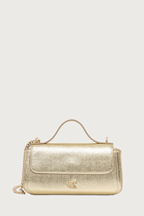 Calvin Klein Torebka crossbody damska z imitacji skóry brązowa LV04F1403G