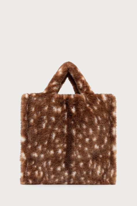 MUNTHE Torebka shopper damska brązowa 264193226401