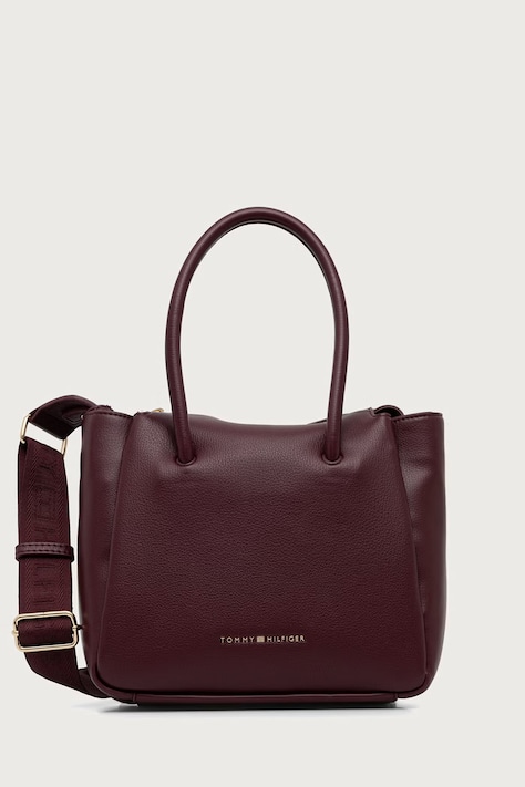 Tommy Hilfiger Torebka damska ESSENTIAL bordowa AW0AW19403