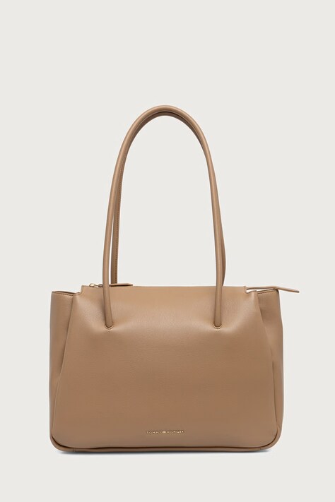 Tommy Hilfiger Torebka tote damska z imitacji skóry ESSENTIAL beżowa AW0AW19404