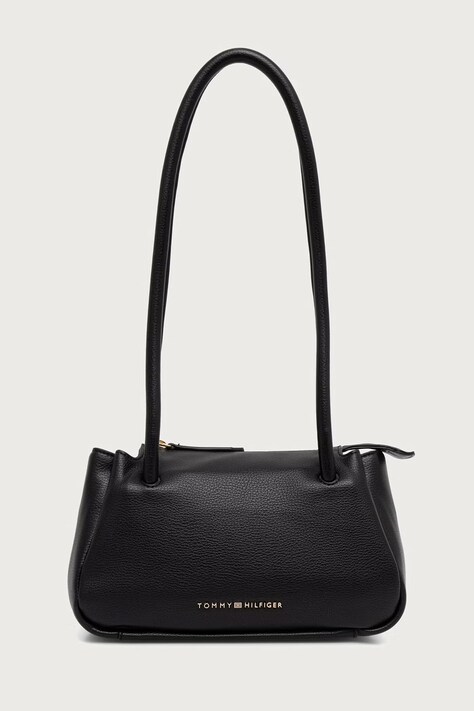 Tommy Hilfiger Torebka damska z imitacji skóry ESSENTIAL czarna AW0AW19553