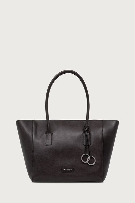 Marc O'Polo Torebka shopper damska skórzana brązowa 5000016288