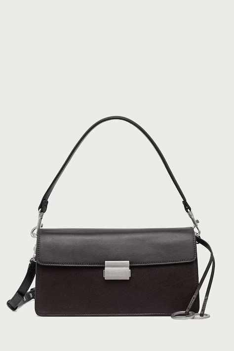 Marc O'Polo Torebka crossbody damska skórzana brązowa 5000016289