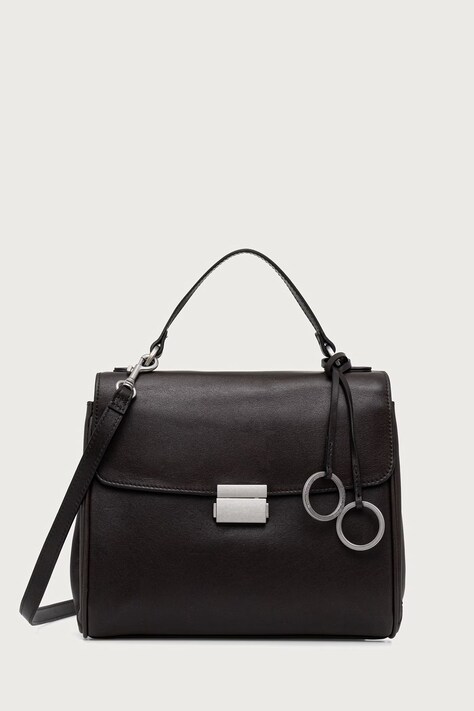 Marc O'Polo Torebka crossbody damska skórzana brązowa 5000016291