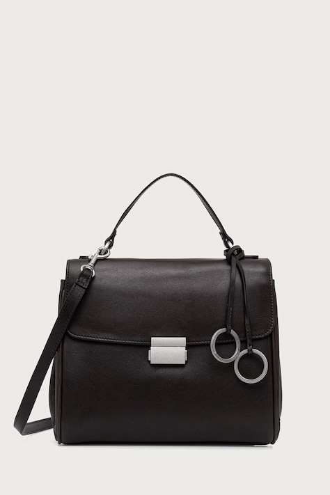 Marc O'Polo Torebka crossbody damska skórzana brązowa 5000016291