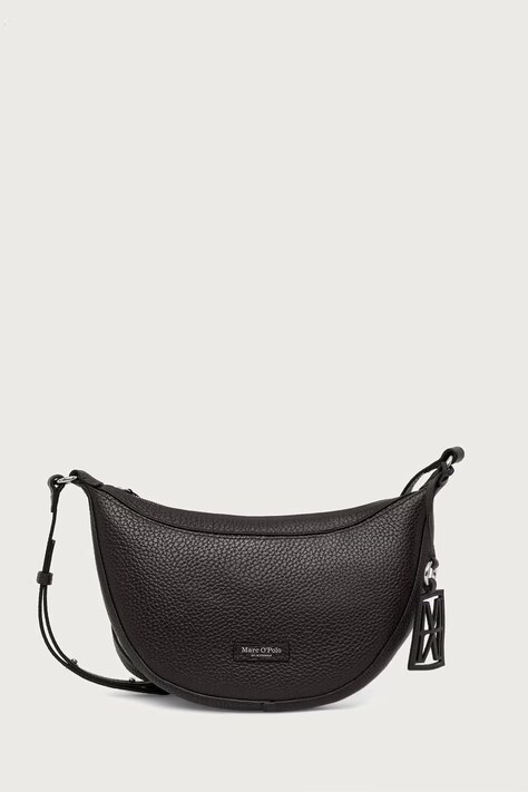Marc O'Polo Torebka hobo damska skórzana brązowa 5000016375