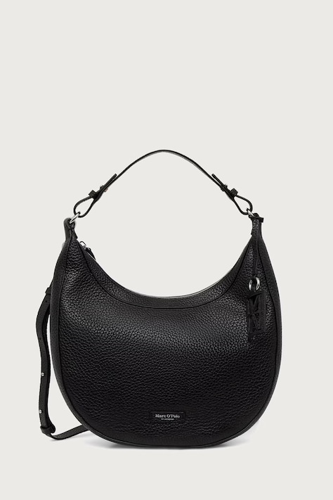 Marc O'Polo Torebka hobo damska skórzana czarna 5000016376