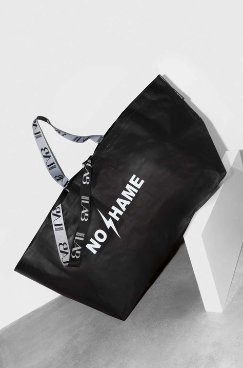 Чанта Answear Lab x limited collection NO SHAME в черно