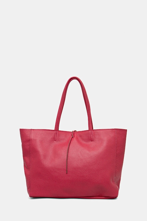 Кожена чанта Answear.LAB в бежово