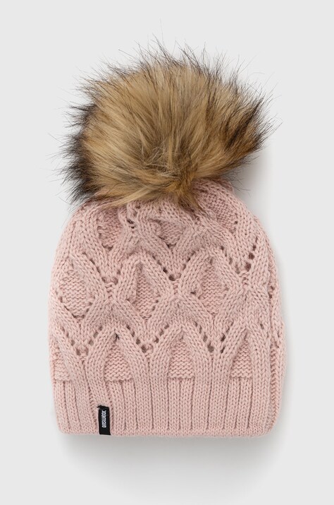 Σκούφος Answear.LAB χρώμα: ροζ