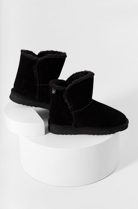 Cipele za snijeg od brušene kože Answear Lab