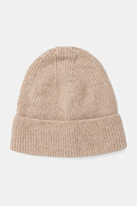 Vlněná čepice Answear.LAB béžová barva