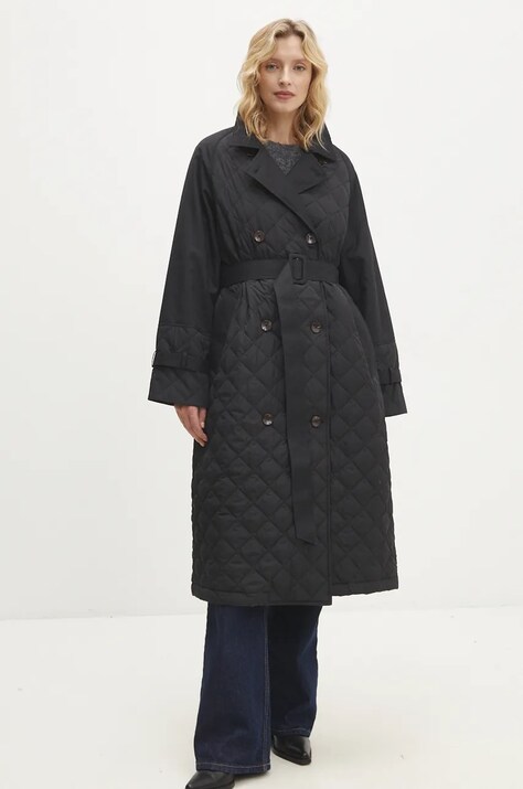 Answear Lab cappotto donna colore nero