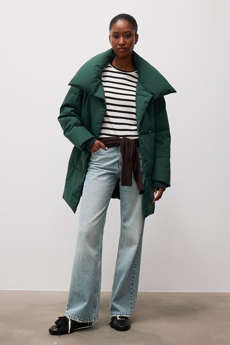 Answear.LAB Giacca trapuntata da donna verde