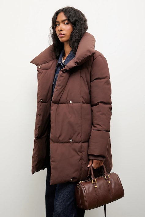 Куртка Answear.LAB женская цвет зелёный зимняя oversize