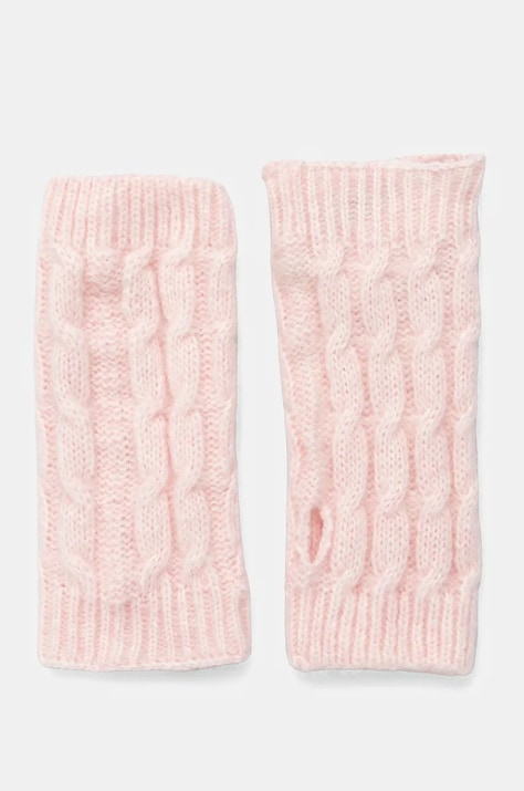 Answear Lab scaldamani in lana colore rosa