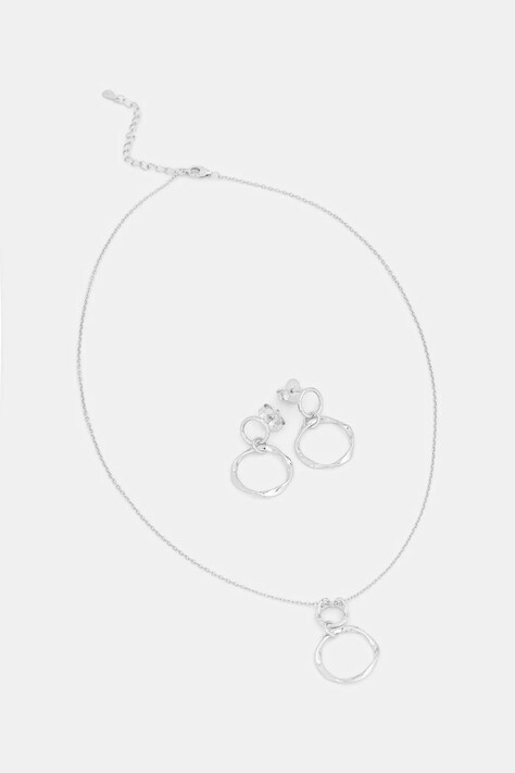 Answear.LAB naszyjnik i kolczyki srebrne